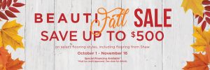 Beautifall sale banner | The Carpet Stop